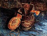 Vincent van Gogh A Pair of Shoes 2 painting